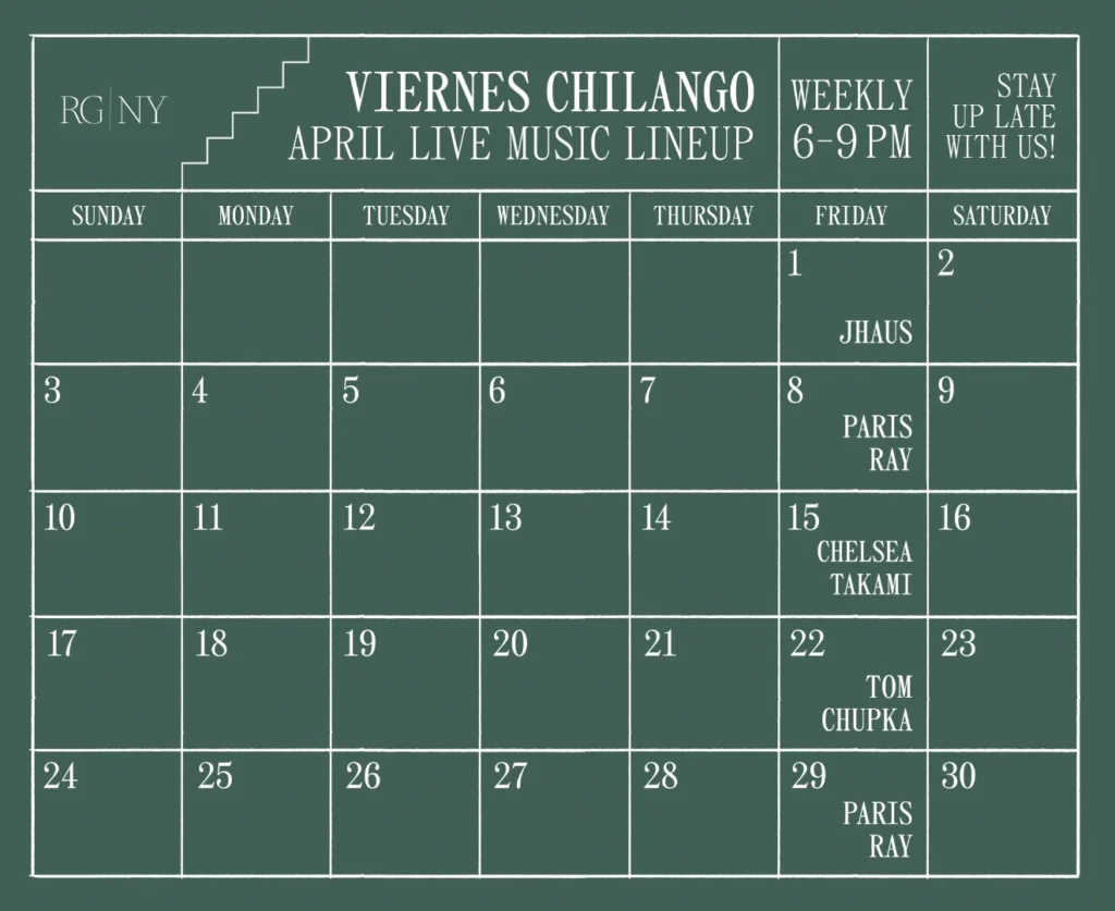 April Wine Calendar RG|NY Wines