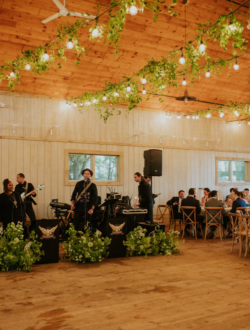nice barn wedding band RG|NY
