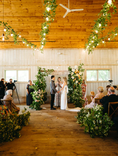 bride and groom during a wedding ceremony RG|NY