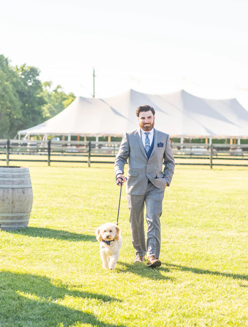 bestman walking a dog RG|NY