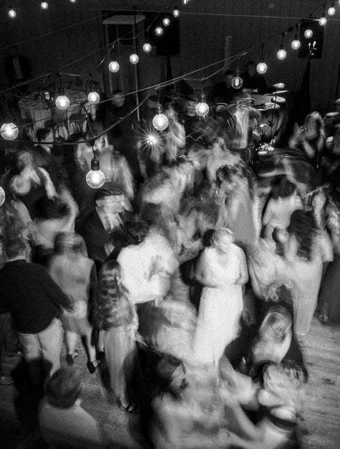 Intentionally blurry illustration of people partying RG|NY