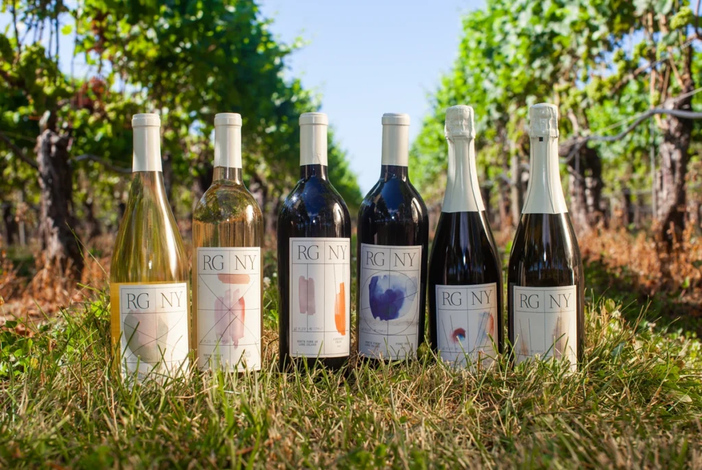 A line-up of popular wines from RGNY