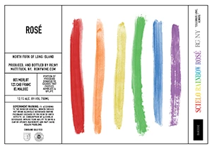 Scielo Rainbow Rosé label