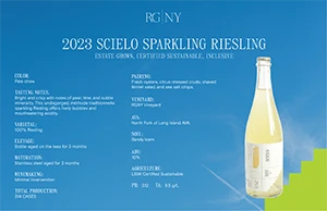 Scielo Sparkling Riesling full tech sheet
